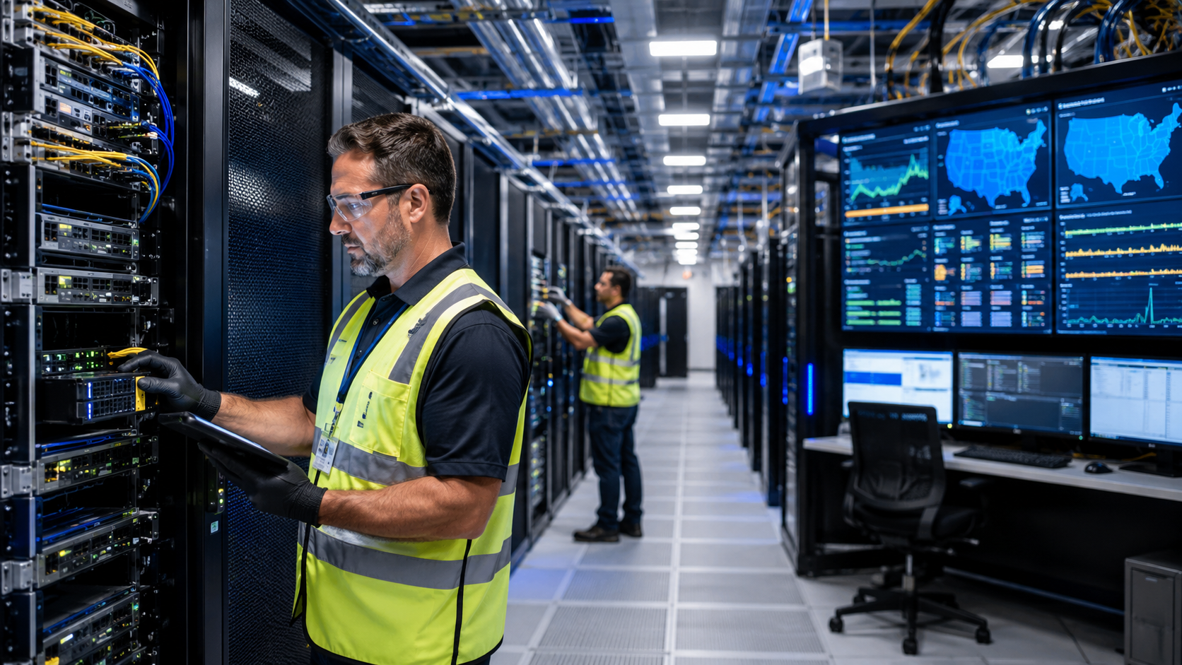 Nationwide data center smart hands and remote hands services — hyperscale enterprise infrastructure field engineering